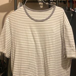 Lululemon 5 year basic striped shirt